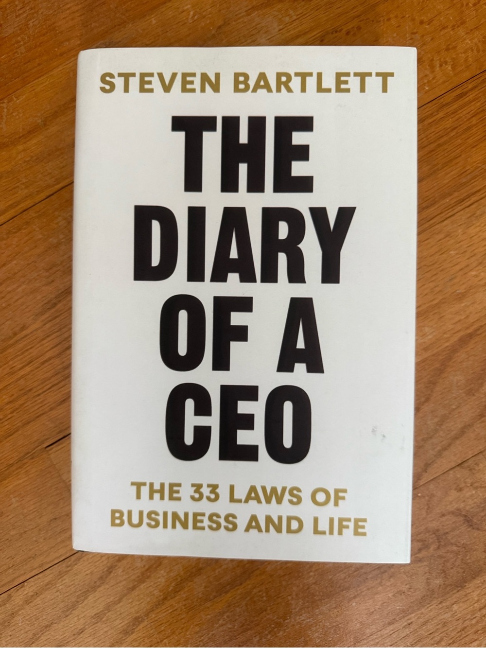 The Diary of a CEO - White Hardcover